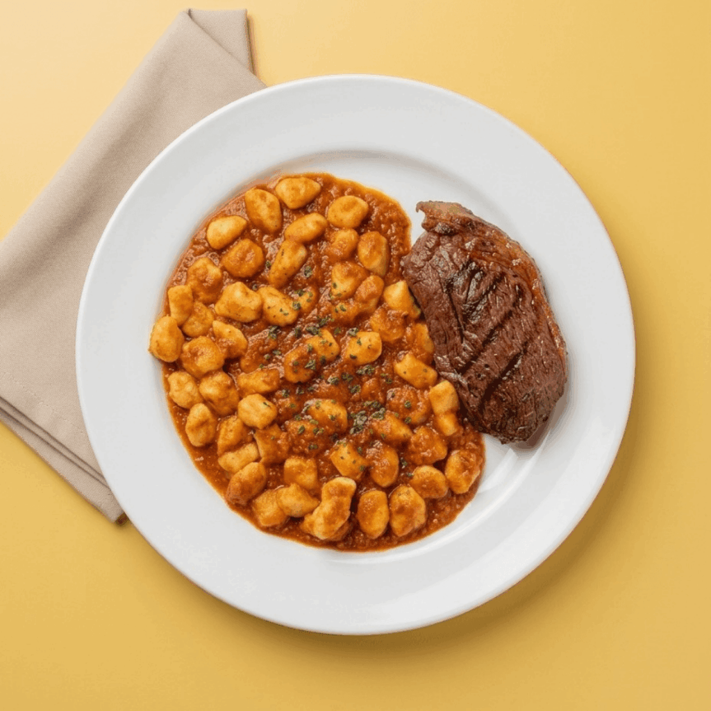 Picanha com Nhoque — Frazione
